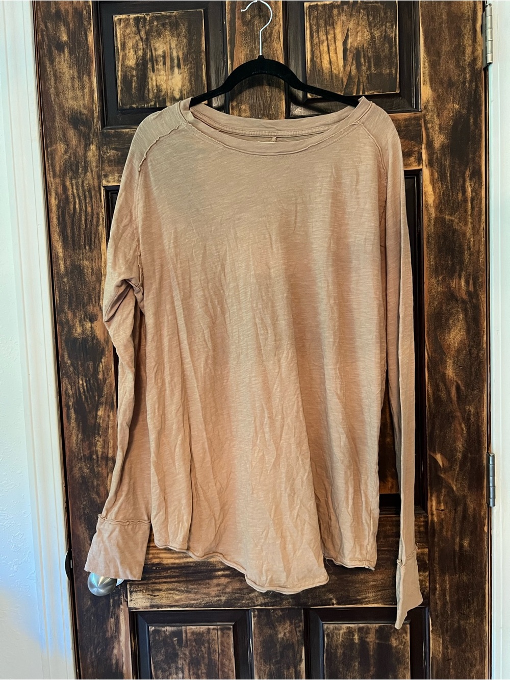 We The Free Long Sleeve Tee in Light Brown